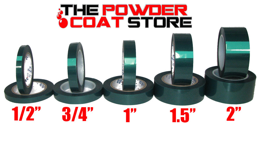 3/4″ x 72 yds – High Temp Tape for Powder Coating