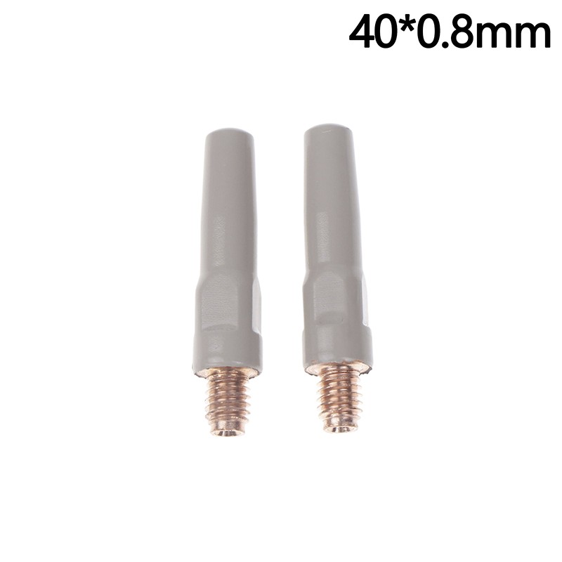 2Pcs/Set 15AK Welding Contact Tips New Coating Protect 25mm M6 Gas Nozzle Tip