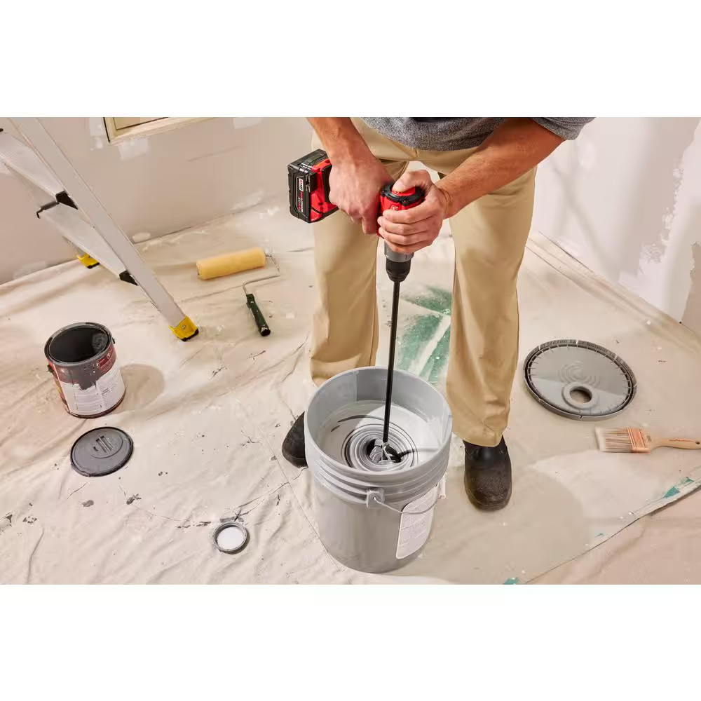 Husky Steel Spiral Mixer For 5 Gallon Containers – 23 in. Free Shipping NEW