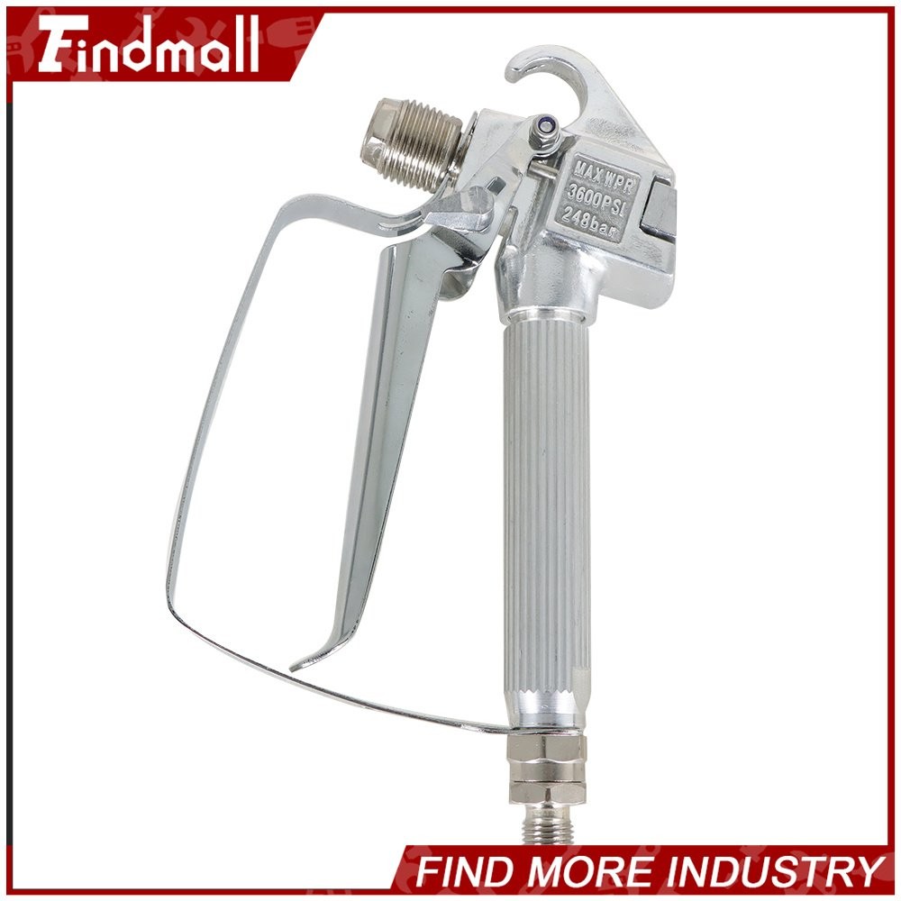 2PCS 3600PSI Max Airless Paint Spray Gun 517 Spray Tip+Nozzle Guard for Sprayers