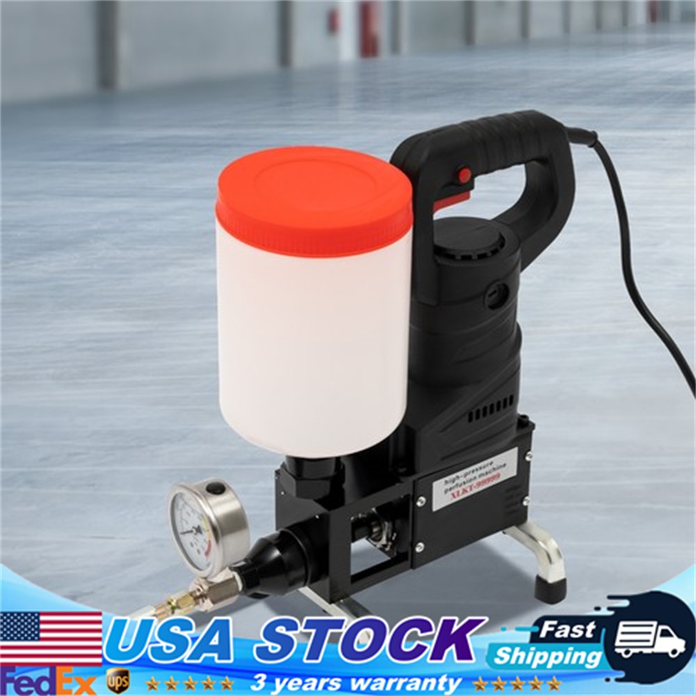 10000psi Injection Pump Building Gap Filling Tool Electric Grouting Machine 110V