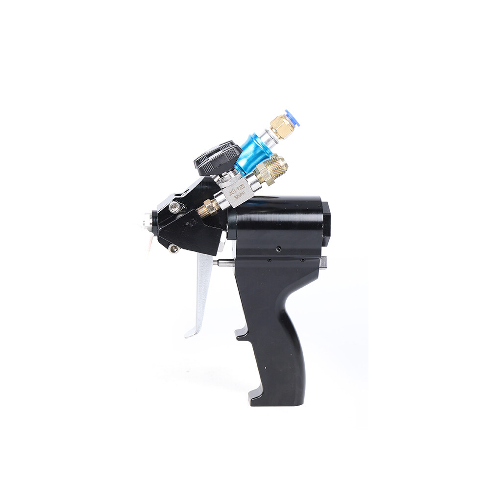 Air Purge Spray Gun Self Cleaning Polyurethane P2 PU Foam Spray Gun 35Mpa Black