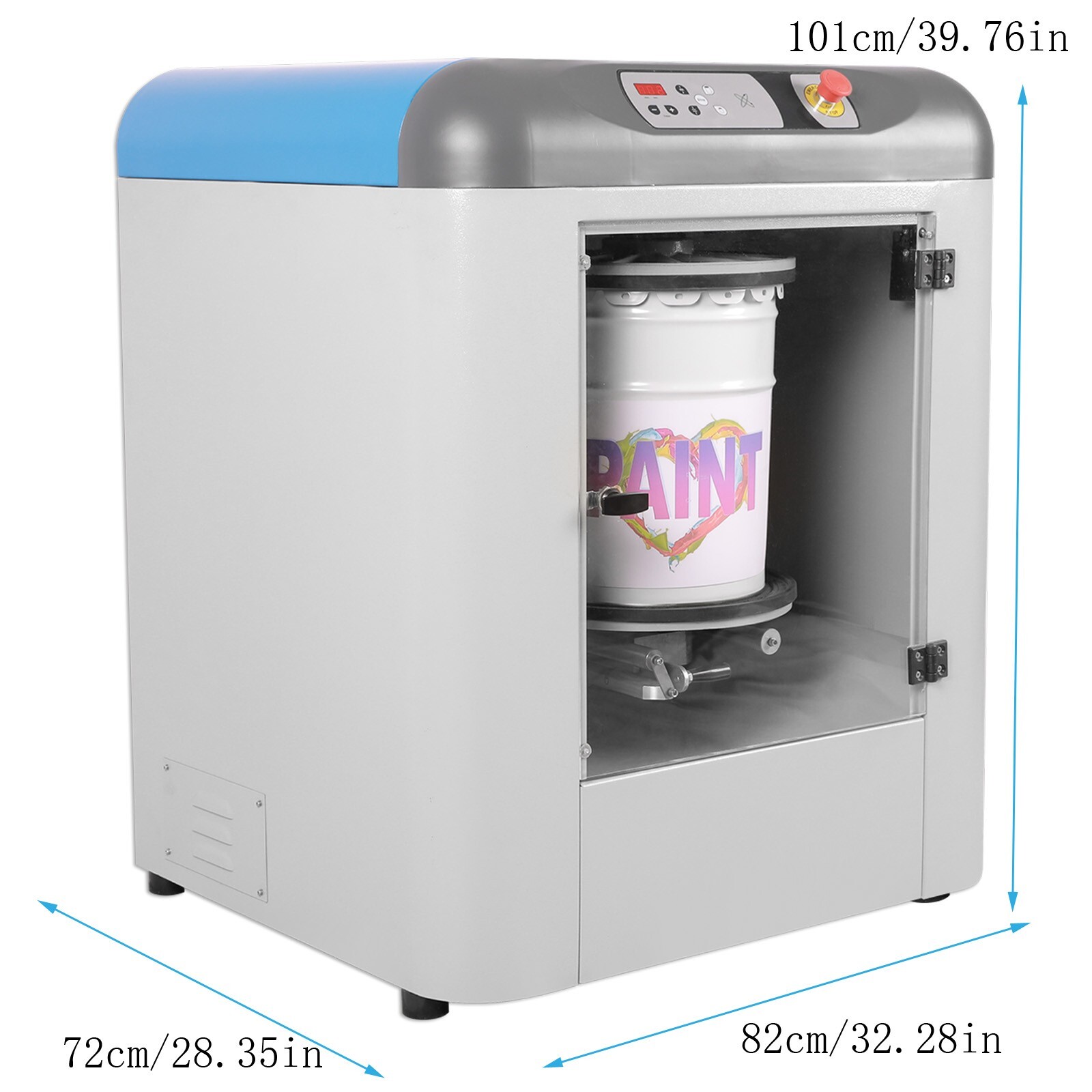 5Gal 110V Full Automatic Spinning Paint Shaker Paint Shaker Mixer Machine 750W