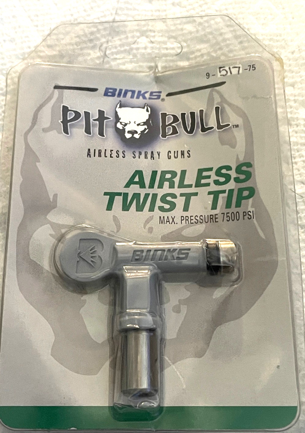BINKS AIRLESS GUN MODEL 75 0811-7500-01 NIB + BONUS ITEM C IN DESCRIPTION