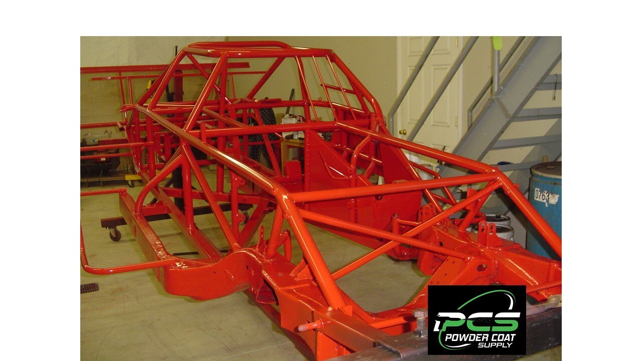 5 lbs VIPER RED High Gloss Powder Coating Paint Ultra Durable USA Made FREE SHIP