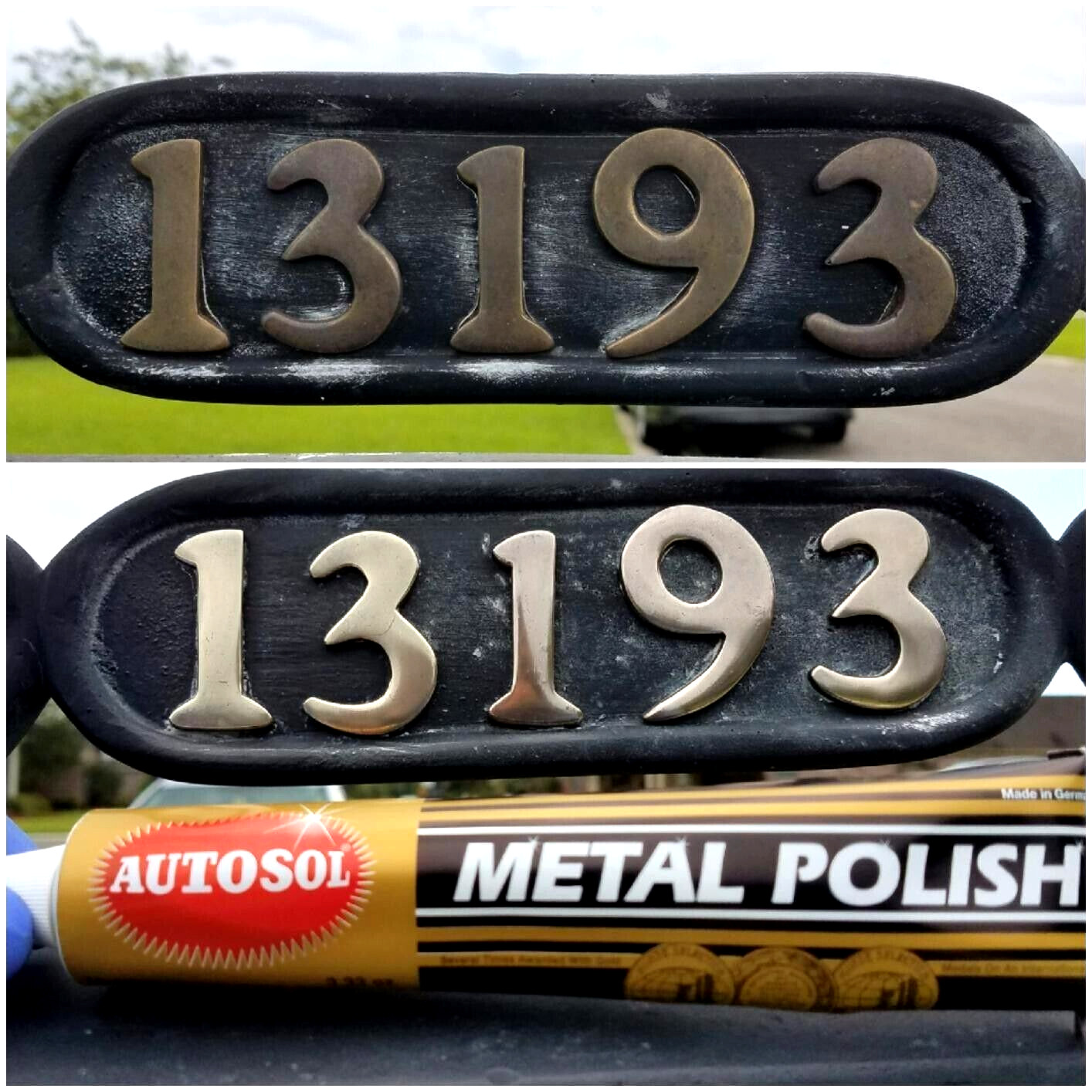 75mL Autosol Metal Polish Chrome Copper Brass + More Polishes Fittings On Boats