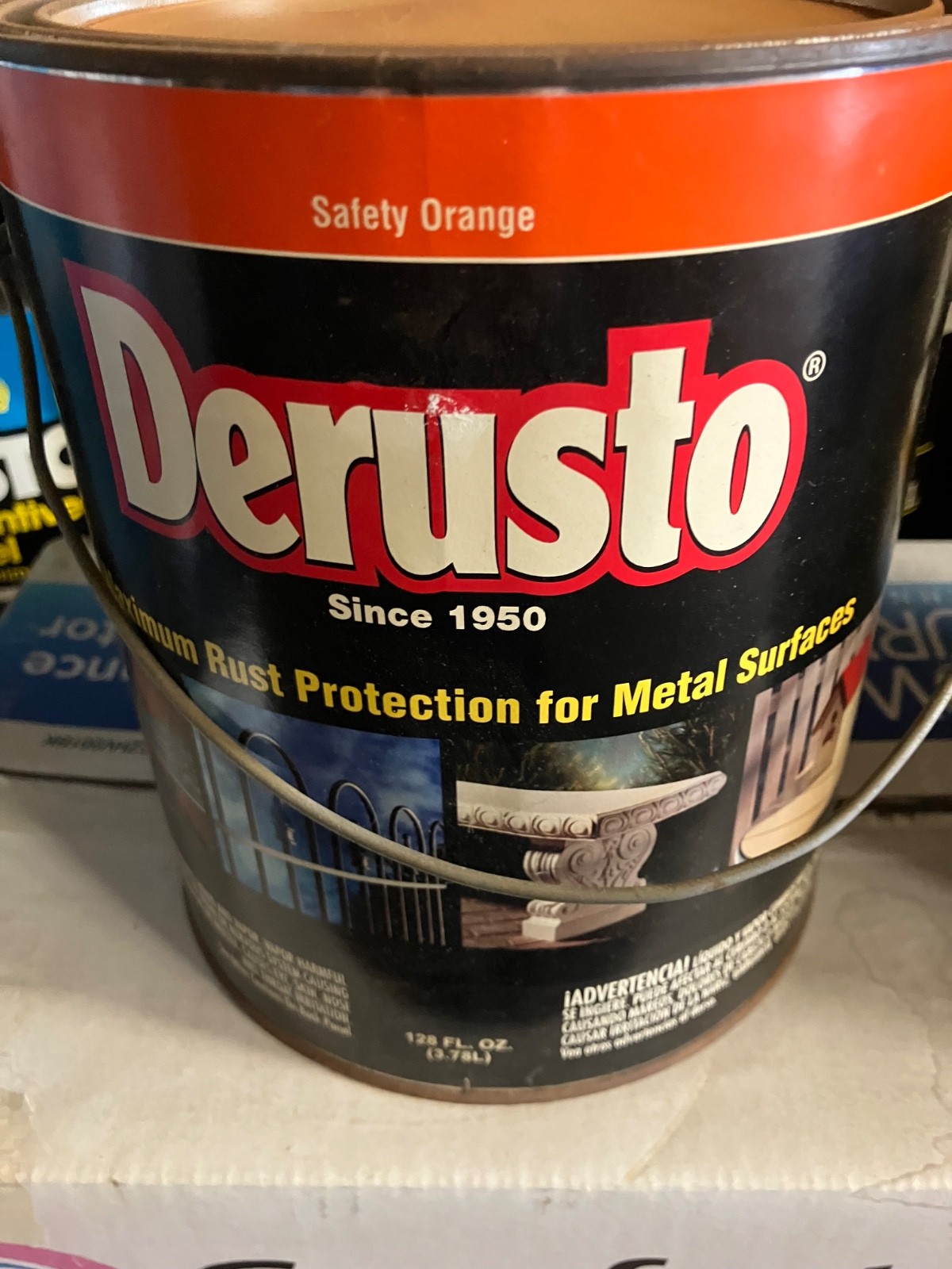 Derusto Gal SAFETY Orange Gloss Professional Rust Preventive Enamel Paint
