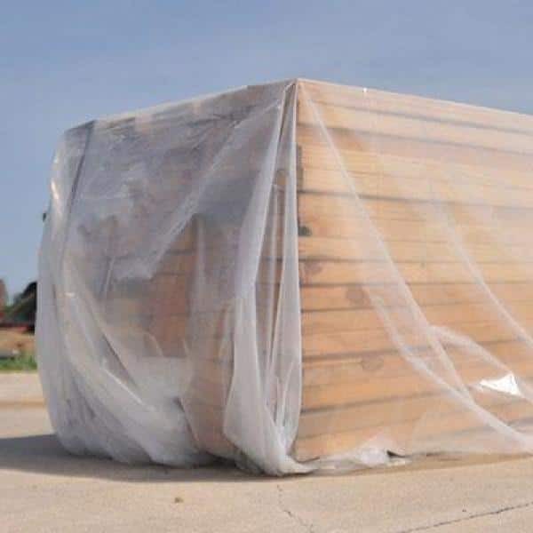 Husky 20 ft. x 25 ft. Clear 4 mil Plastic Sheeting