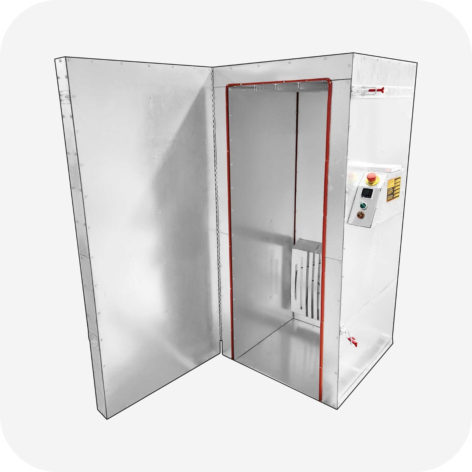 Powder Coating Oven, Cerakote Oven, Curing Oven (~2.5′ x ~3.5′ x ~5.5′)