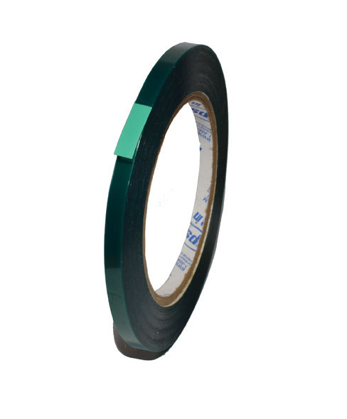 1/4 Inch x 72 yds – High Temperature Polyester Green Masking Tape Powder Coat