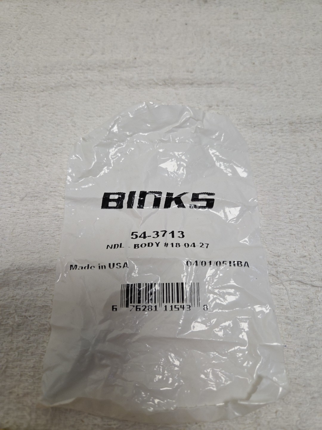 Binks 54-3713 NDL Body #18-04-27