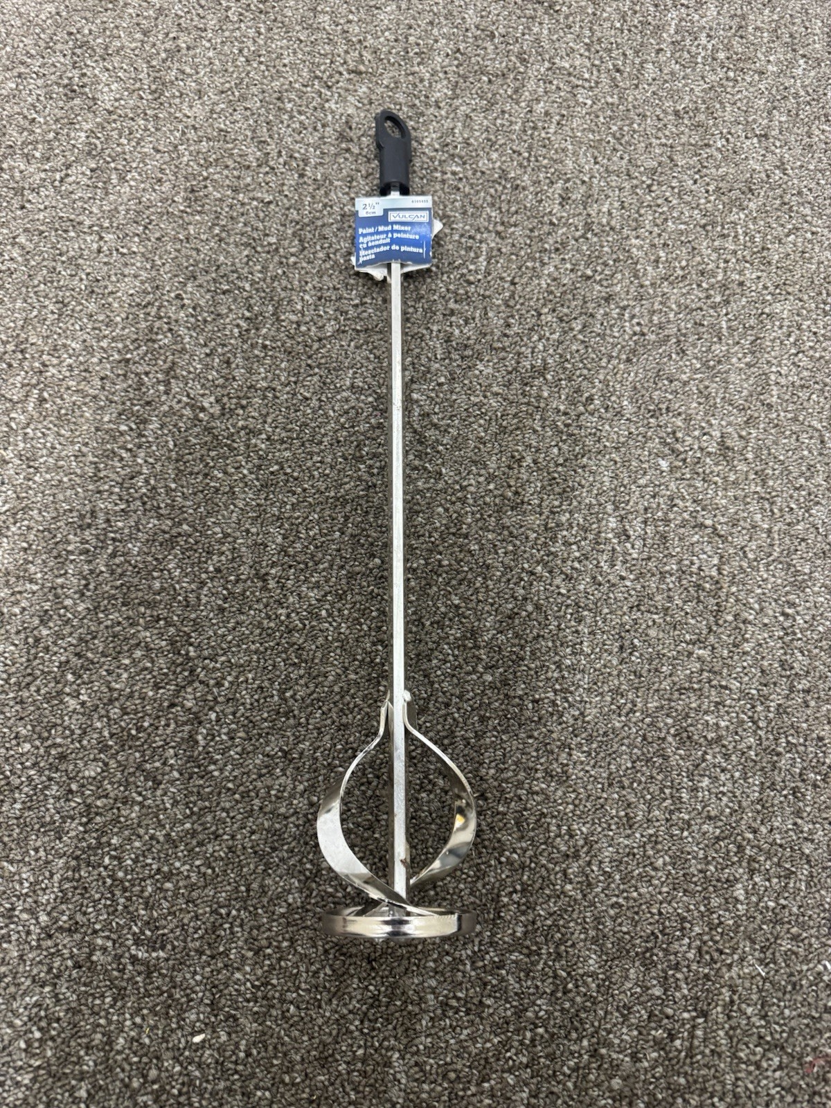 Vulcan Paint Mud Mixer 2 1/2” Length 17 inches SKU:K
