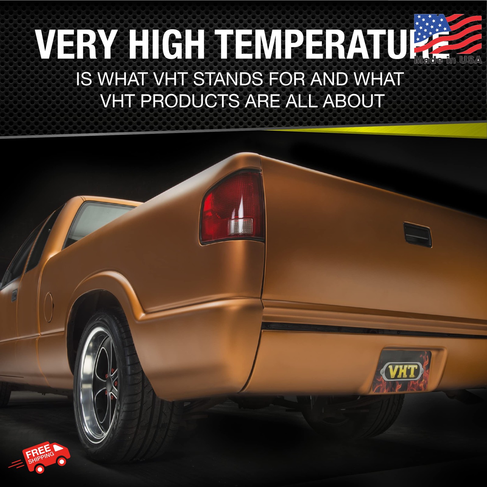 VHT SP106 Flameproof Coating Very High Heat Spray Paint – Silver Flat Finish – 1