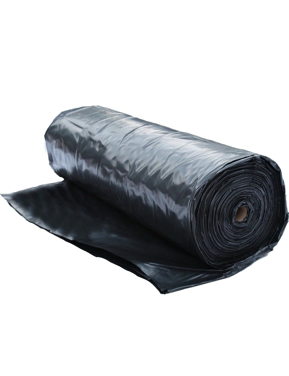 Roly Poly – Black Plastic Sheeting – 6 mil – (20′ x 100′) Polyethylene