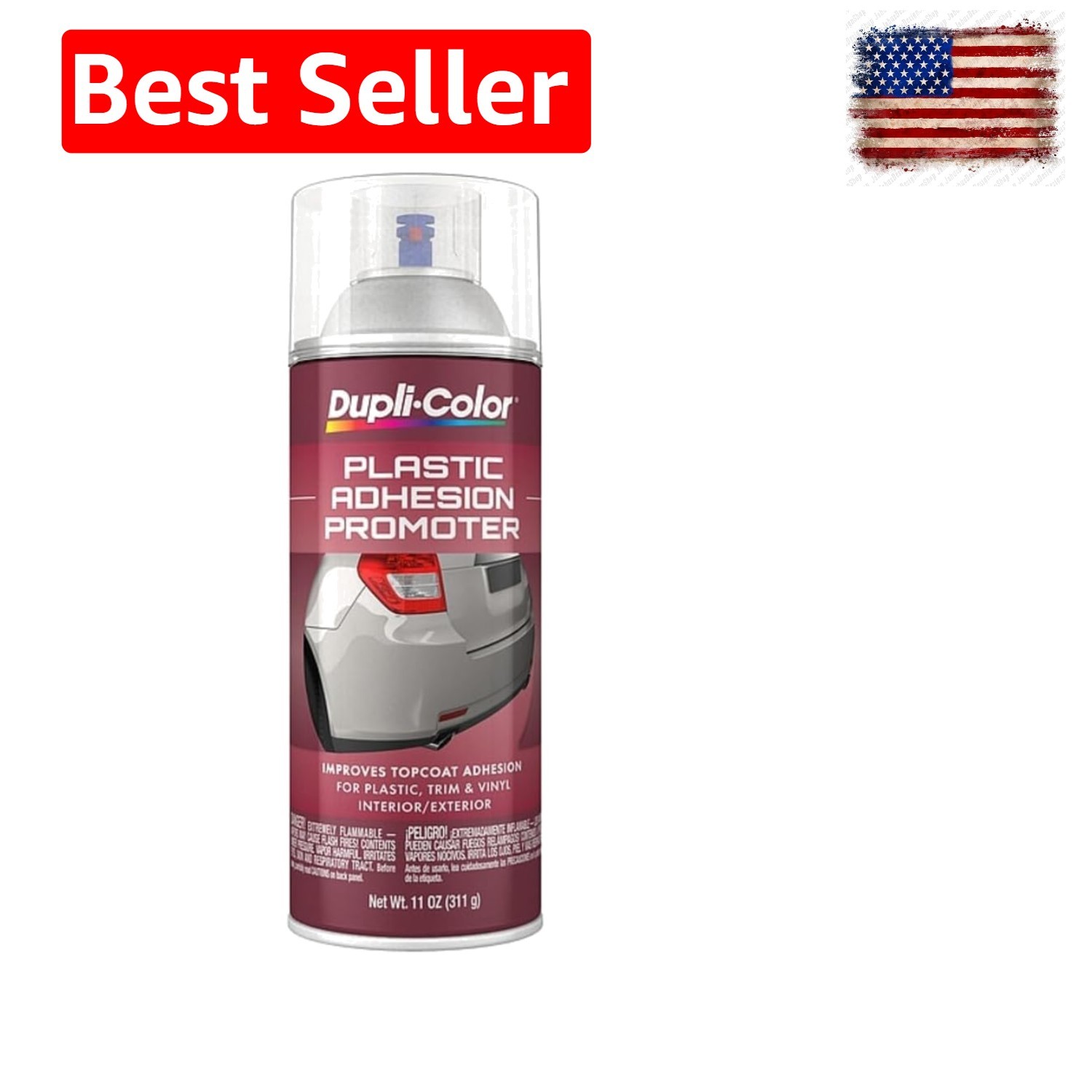 Plastic Adhesion Promoter, Clear, 11 oz