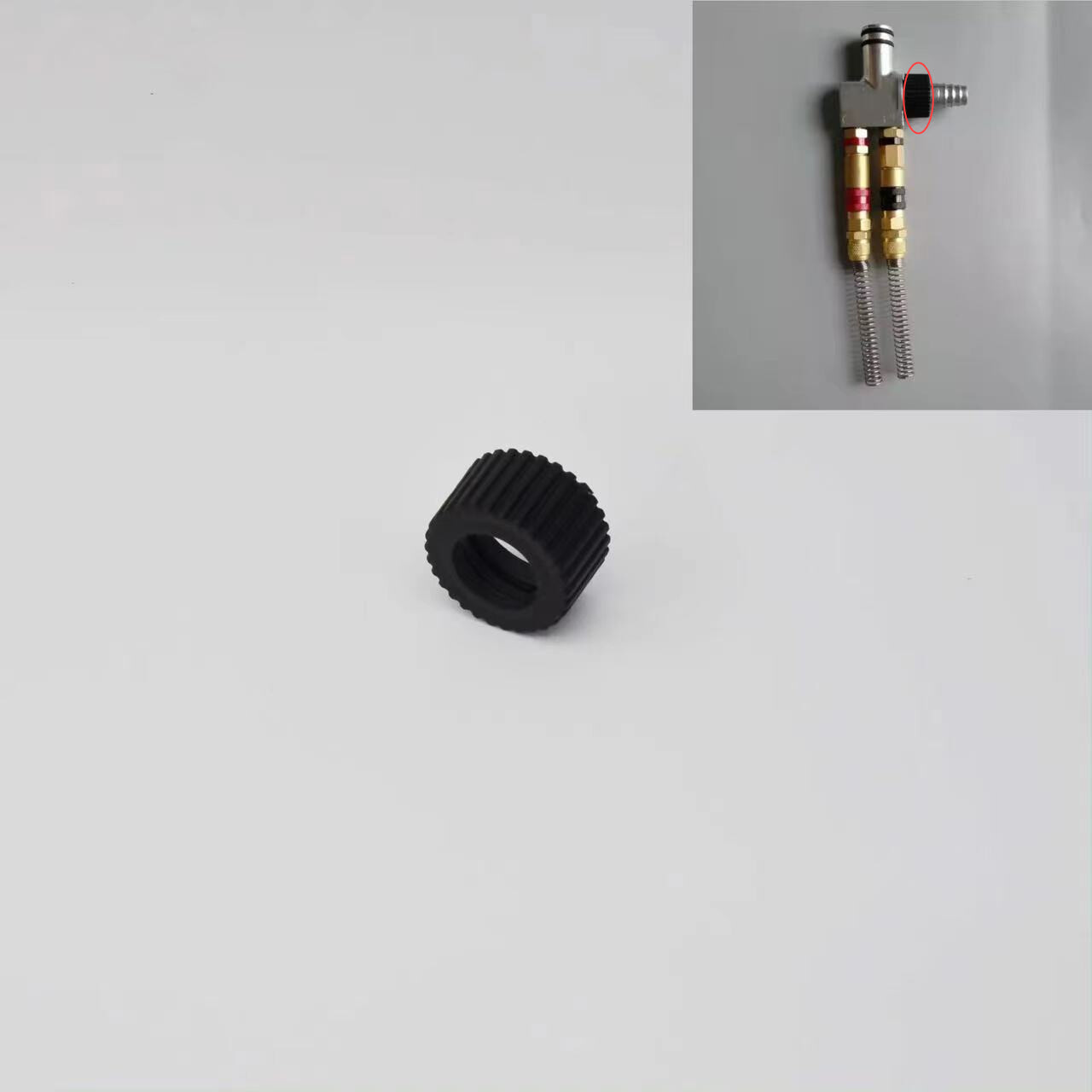 10pcs Threaded sleeve 387819 for Gema Optiflow IG02 Powder Injector Replacement