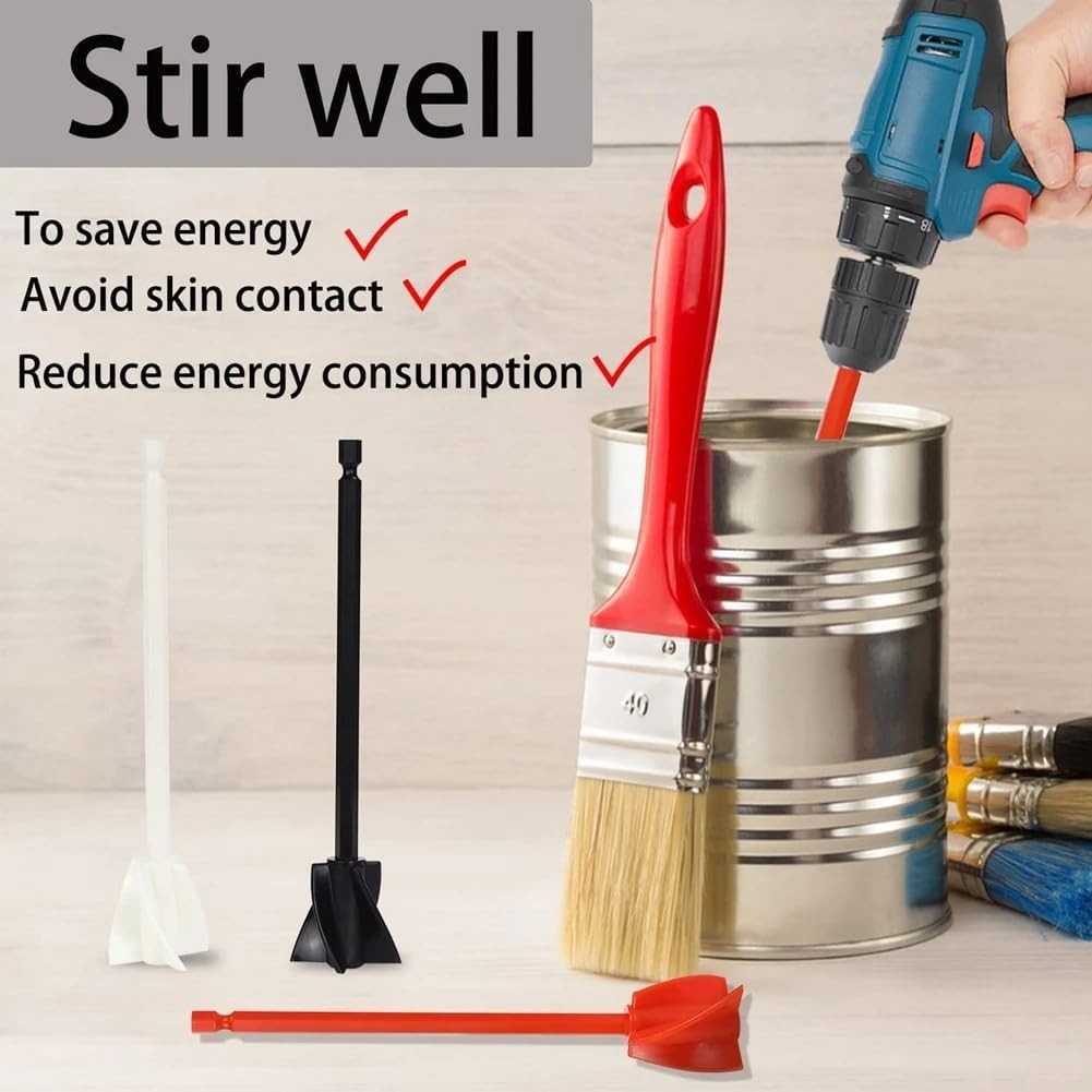 Efficient Paddle Mixer for Paint, Plaster & Cement – Universal Drill Attachment