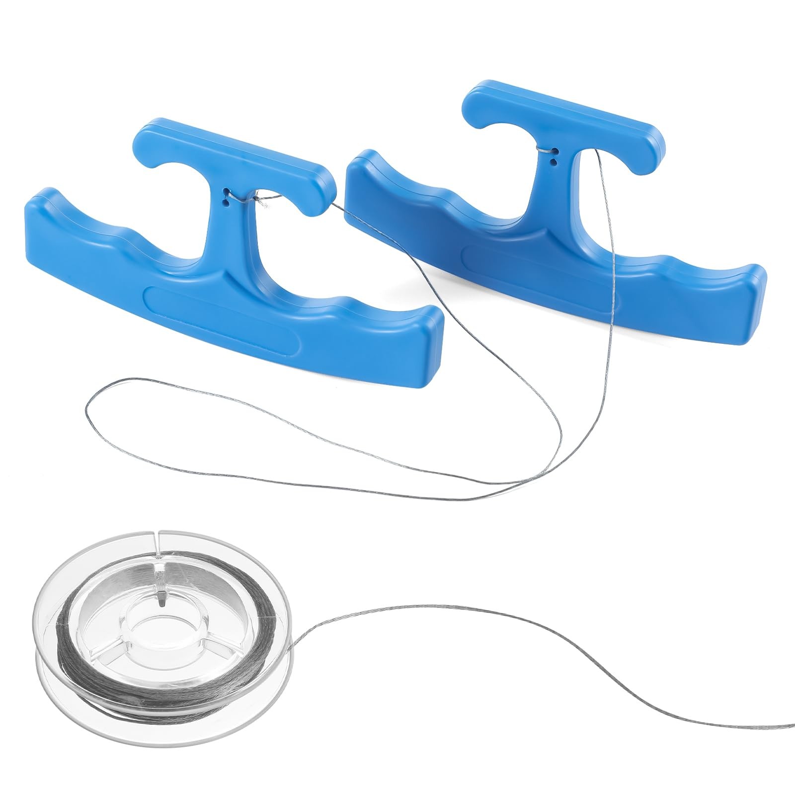 Therwen Car Emblem Removal Tool Wrap Tools Plate Line Badge Remover Blue