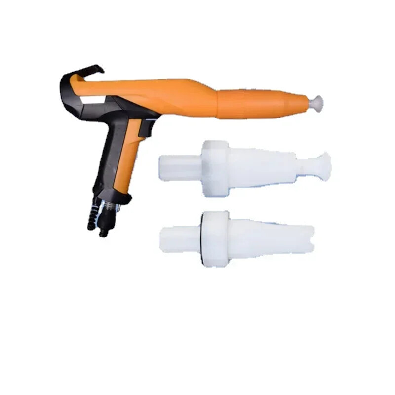 Round Nozzle Flat Jet Nozzle Electrostatic Powder Coating Spray Gun