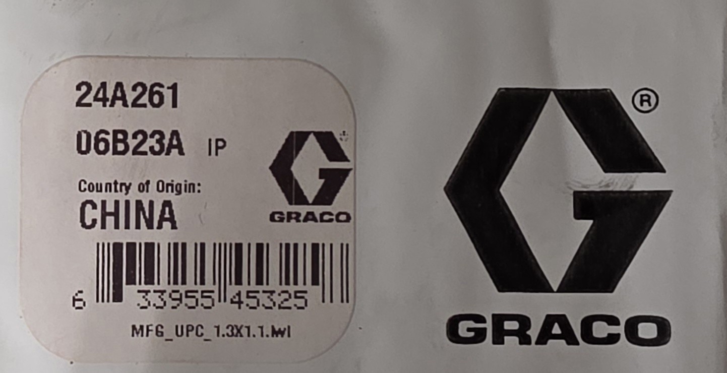 Graco Merkur LW050A Lower Pump Body Assembly 50cc displacement