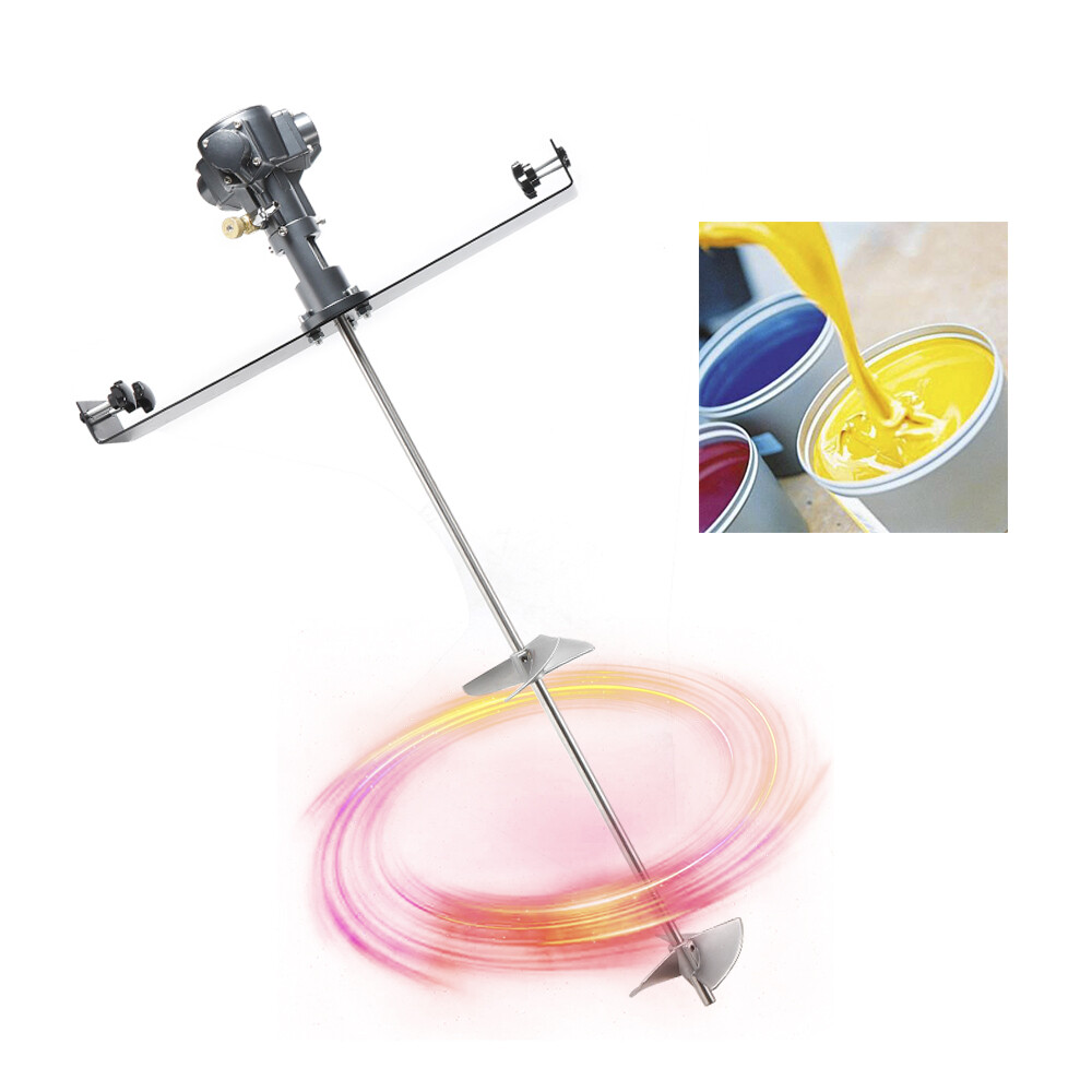 50 Gallon Paint Mixer Pneumatic Tank Barrel Paint Mixing Air Mix Blender Shaker