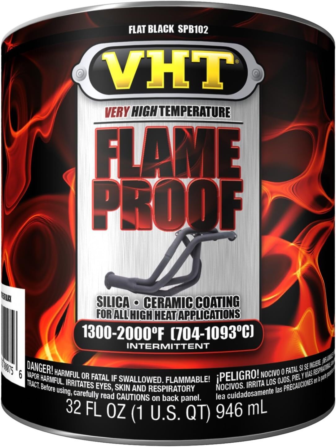 VHT Flameproof Coating Very High Heat Nu-Castâ„¢ Cast Iron