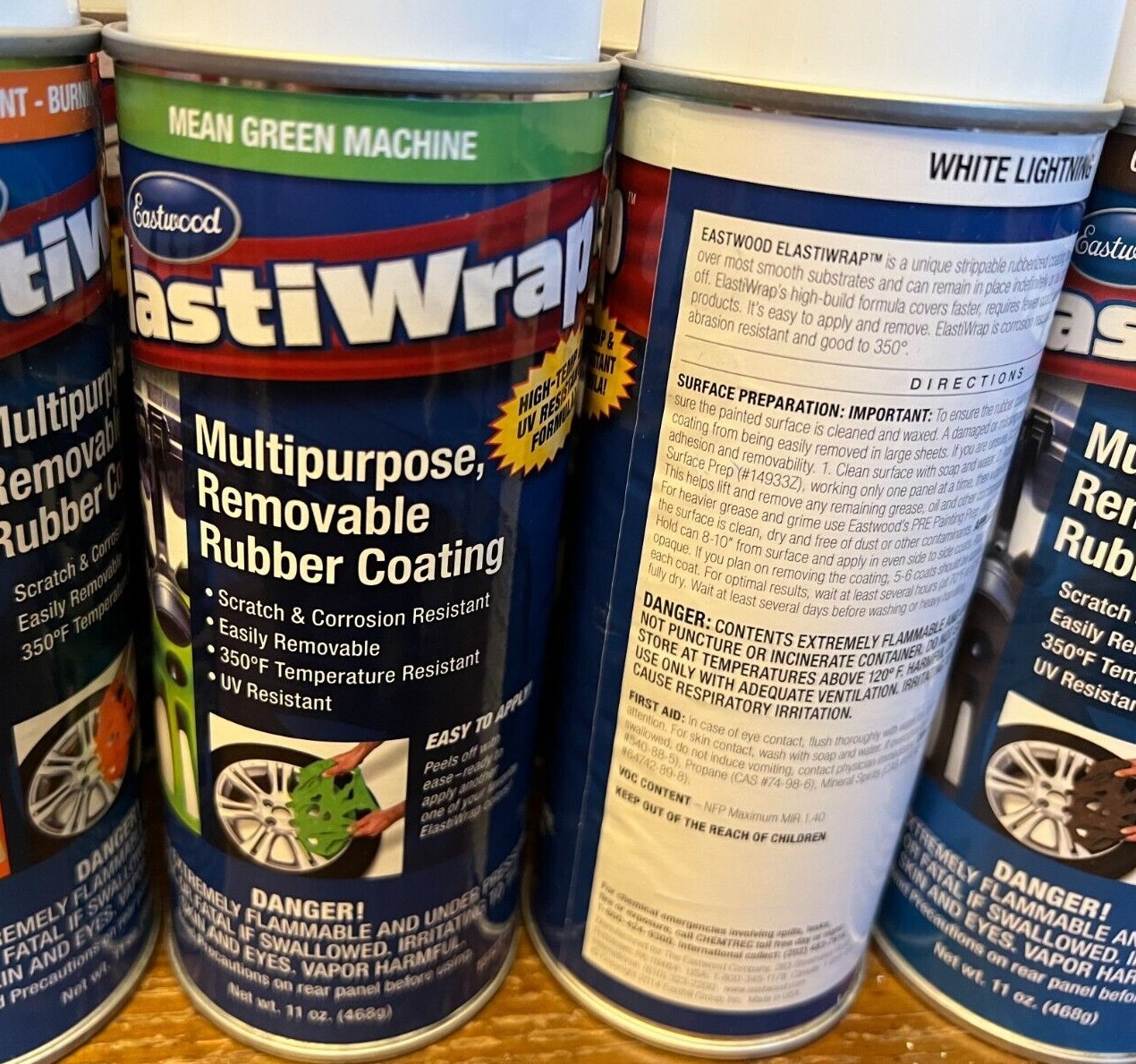 4 Choose *EASTWOOD Multi-Purpose Removable Rubber Coating Spray-On Wrap 11 oz