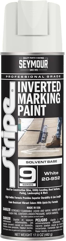 1 Can Seymour 20-631 Inverted Clear (Solvent) Marking Paint 17oz