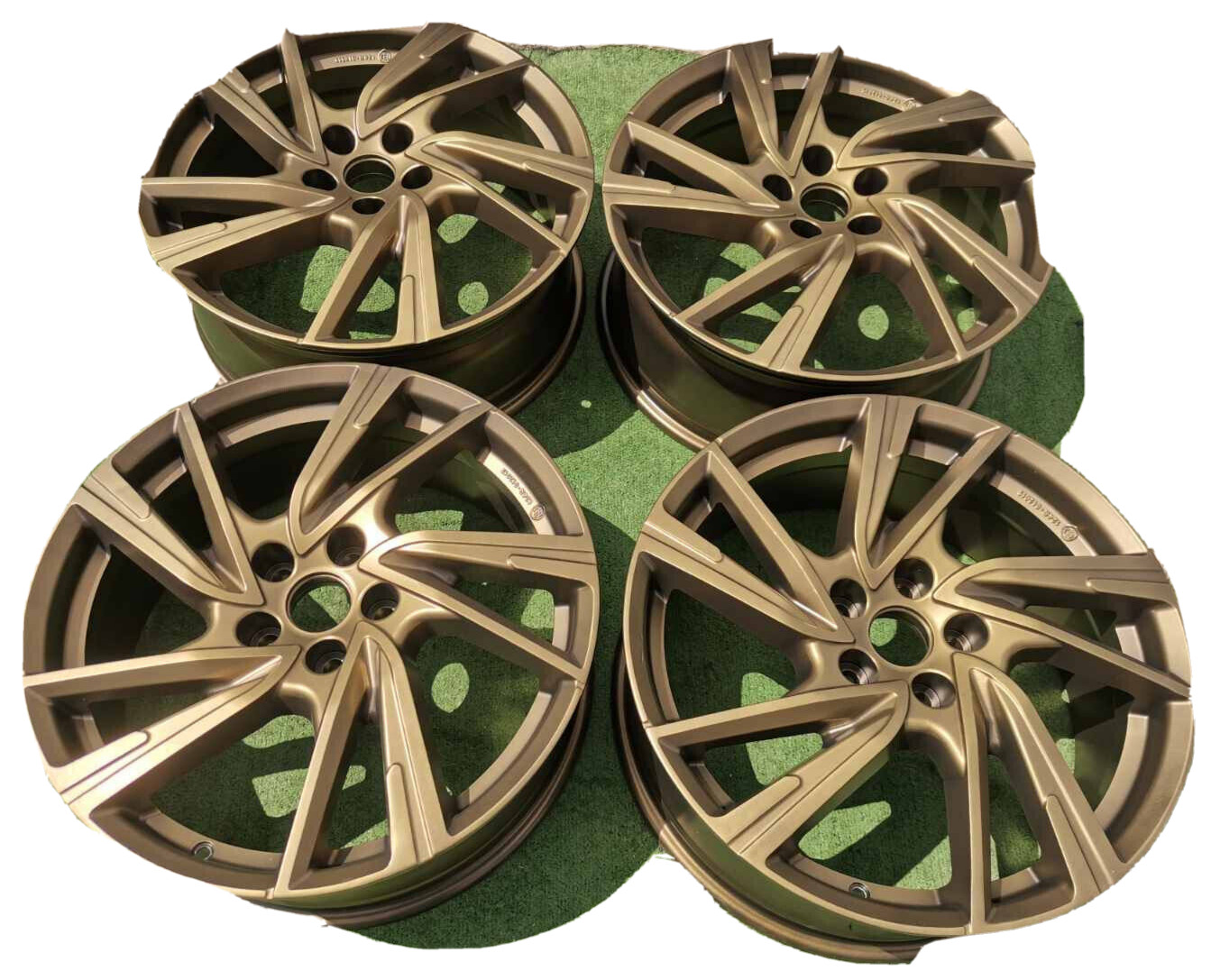 MATTE DENIM METALLIC BRONZE powder coating (FIT TRIBO), 1Lb/450g