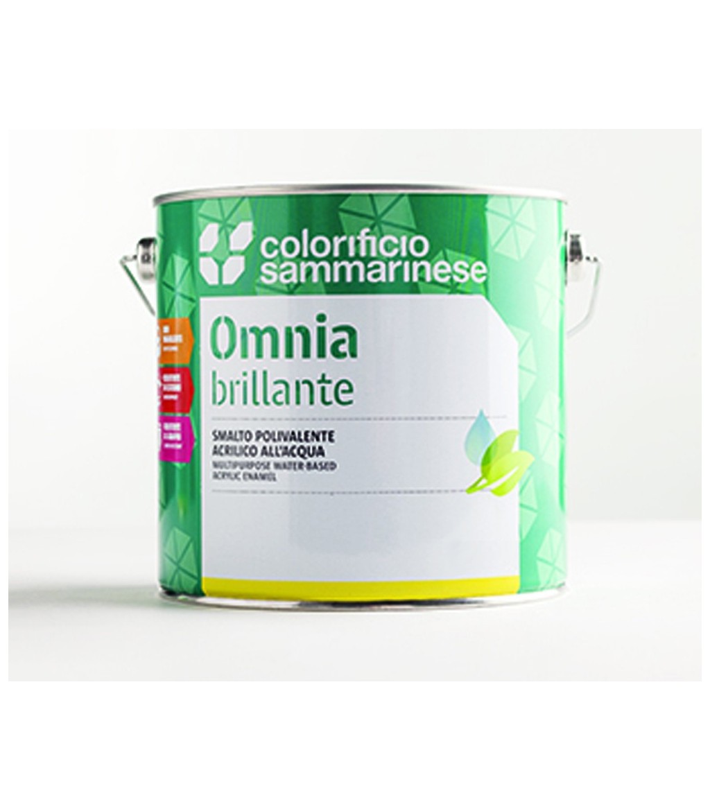 Colorificio Sammarinese multi-purpose glossy waterborne acrylic enamel Omnia Bri