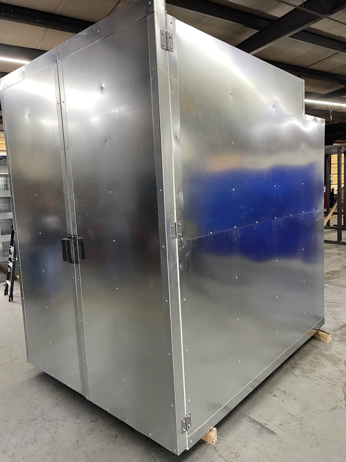 6x8x8 Gas Powder Coating Batch Oven TUBE BUILD