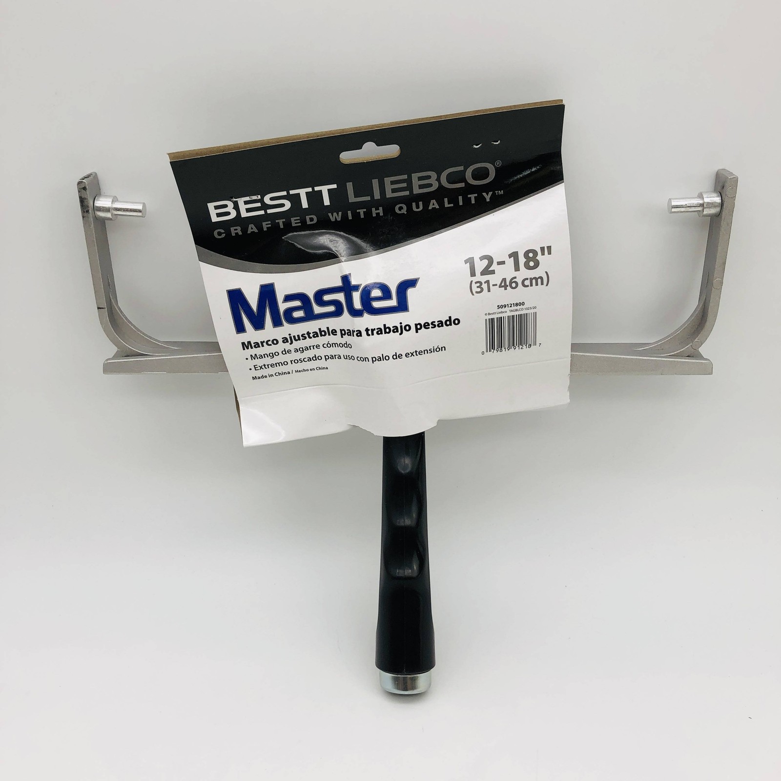 Bestt Liebco 509121800 Long Adjustable Paint Roller Frame 12-18″ W x 10″ L
