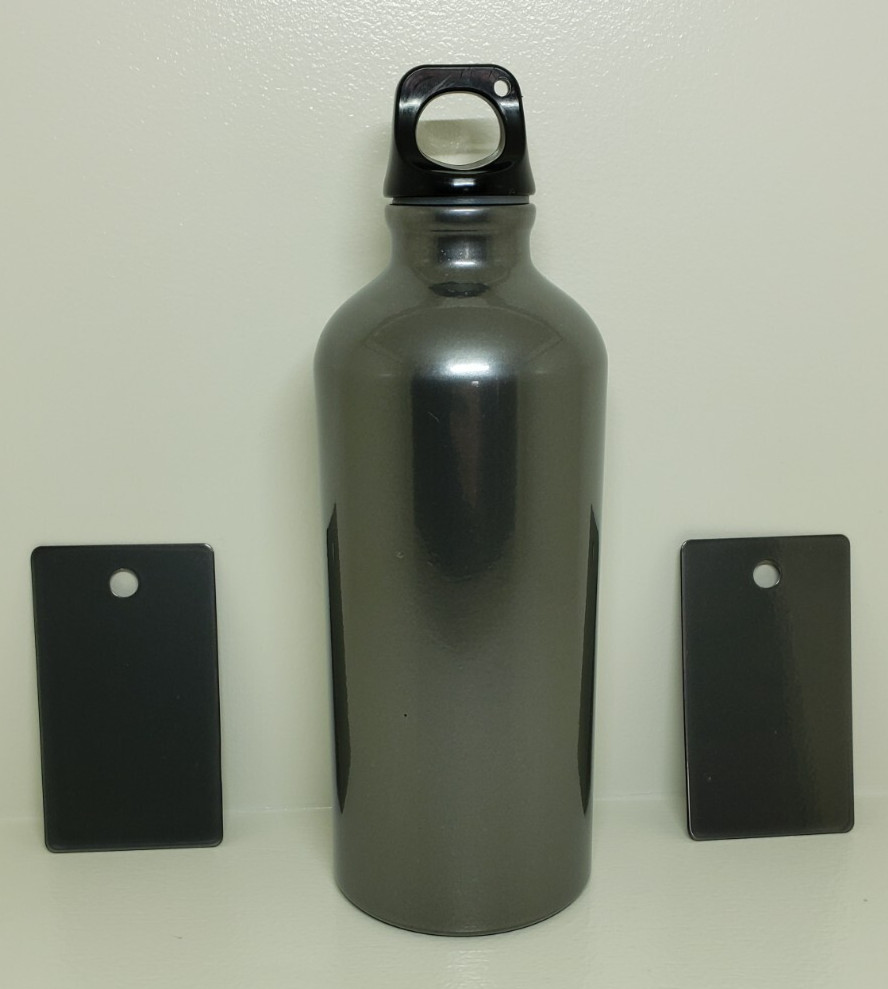 Black Chrome High Gloss Powder Coating Paint 1LB Single stage needs no basecoat!