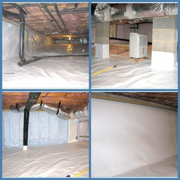 Farm Plastic Supply – 20mil – Heavy Duty Black/White Crawl Space Vapor Barrier