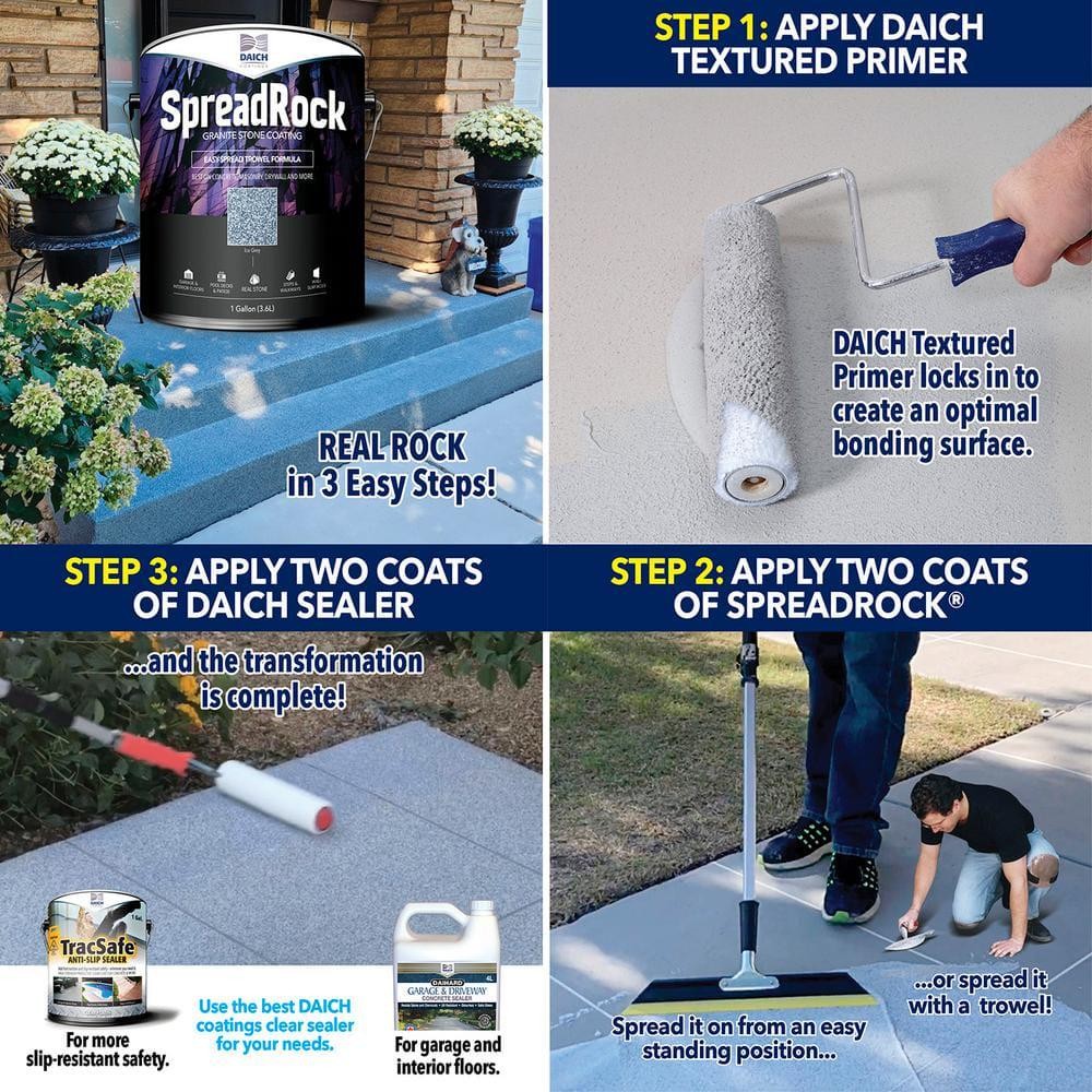 SpreadRock Granite Stone Coating 3-gal Brownstone Interior/Exterior