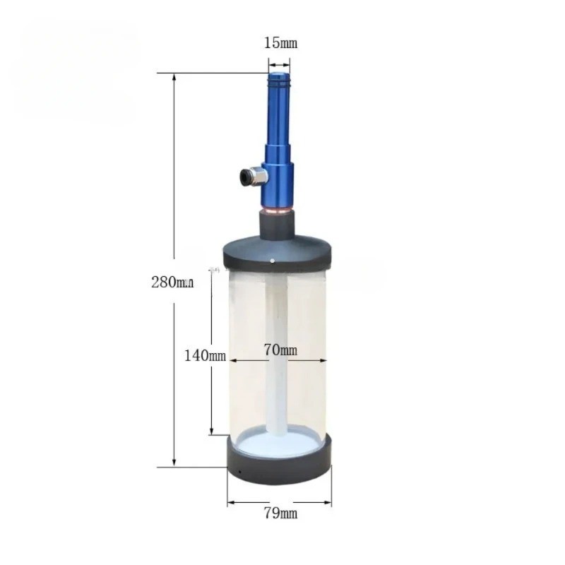 Powder Coating Fluidizing Hopper Cup 200ml/280ml for Lab Test Powder Spray