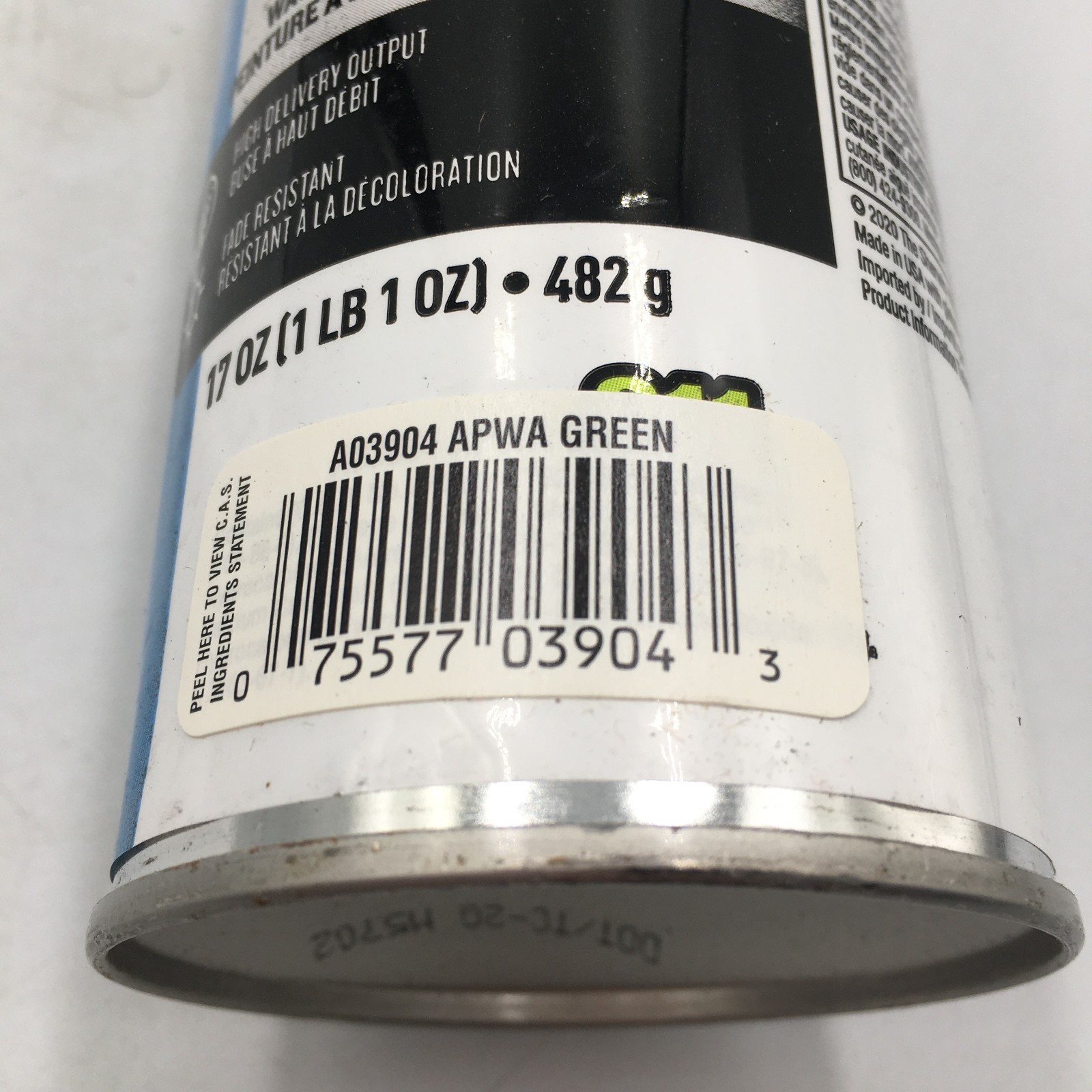 ONE CAN Of Krylon QUIK-MARK Water-Based Inverted Marking Paint – APWA Green