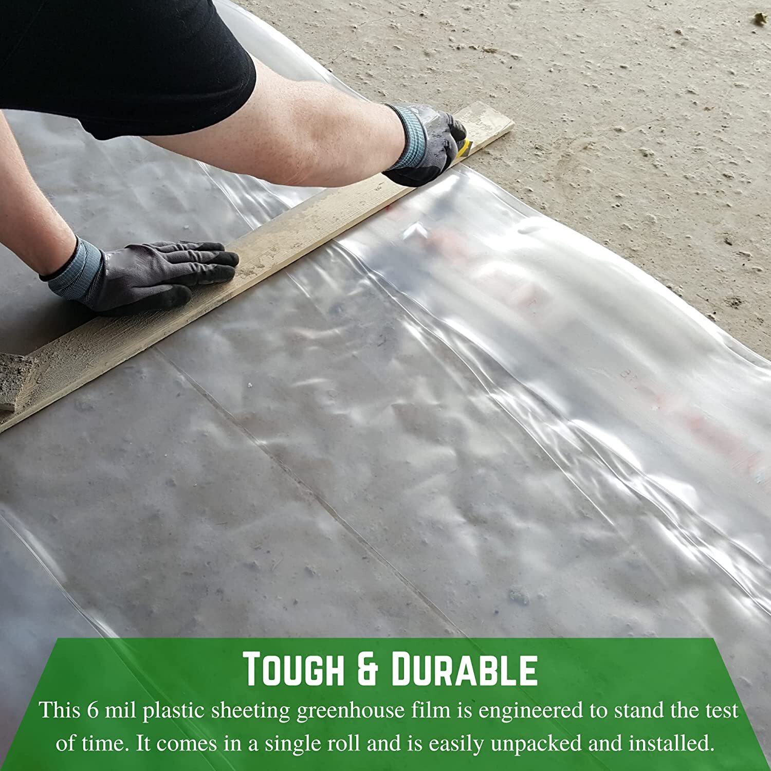 Farm Plastic Supply – Ultra-Clear Poly Cover – 6 mil – Various Sizes