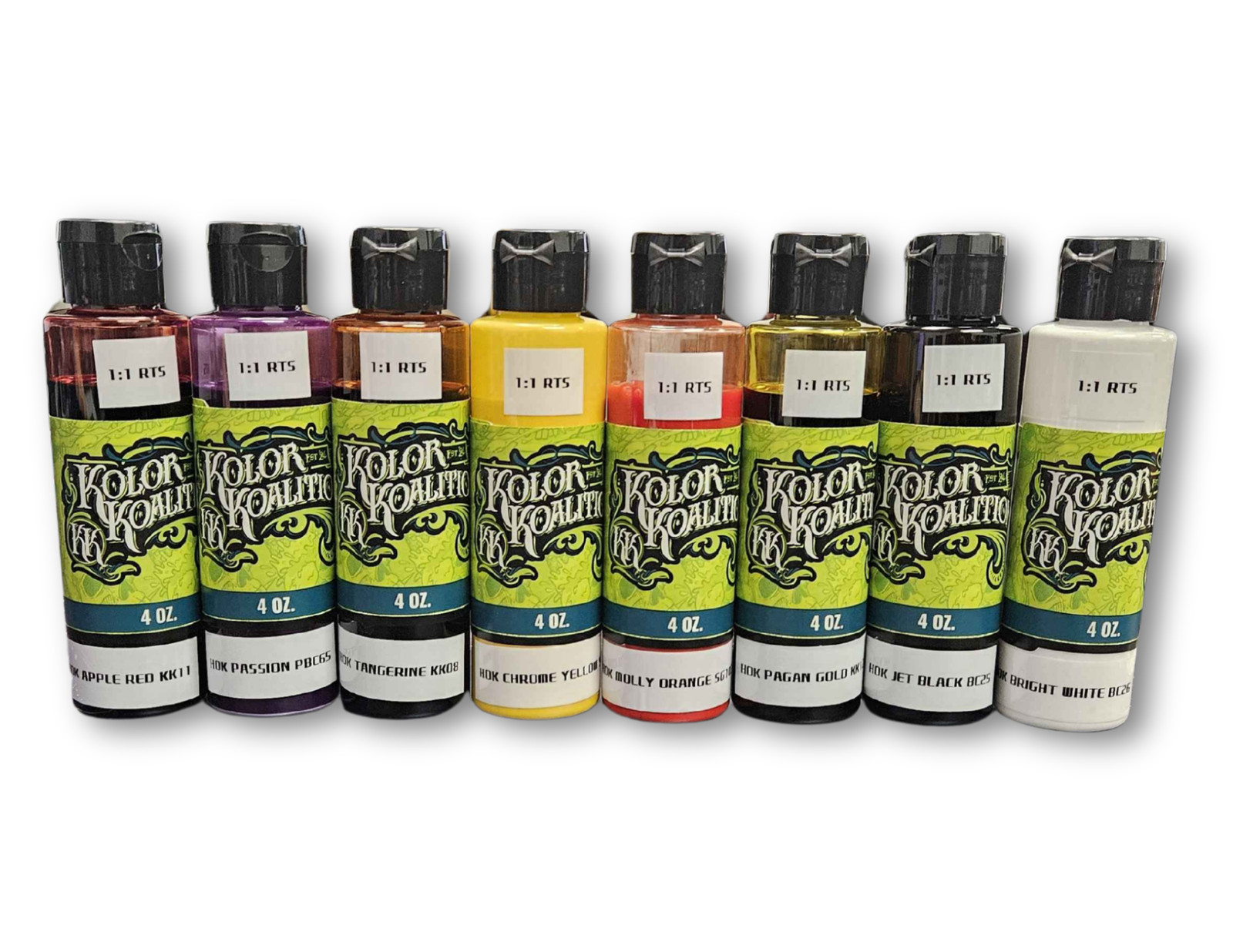 House of Kolor Hot Rod Inferno Airbrush Paint Kit – Flame Color Set