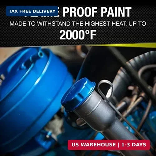 VHT SP732 Brake Caliper Spray Paint – Bright Blue – 11 oz Aerosol Can
