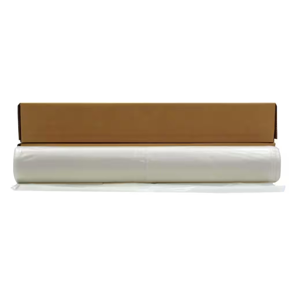8 Ft. X 100 Ft. Clear 3 Mil Plastic Sheeting