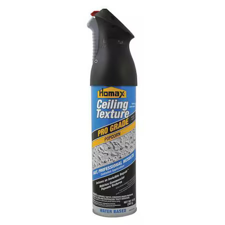 Homax 4575 Ceiling Texture Spray, White, Popcorn, Water, 14 Oz