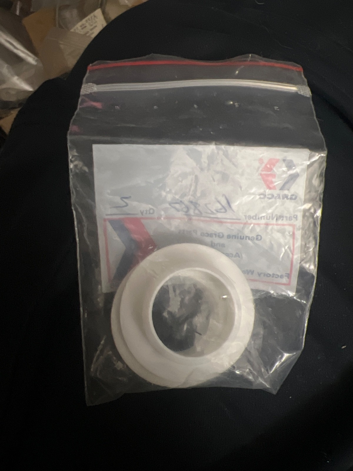 2pc New Graco 162-867 Teflon Flange Packing for Graco Spray Gun