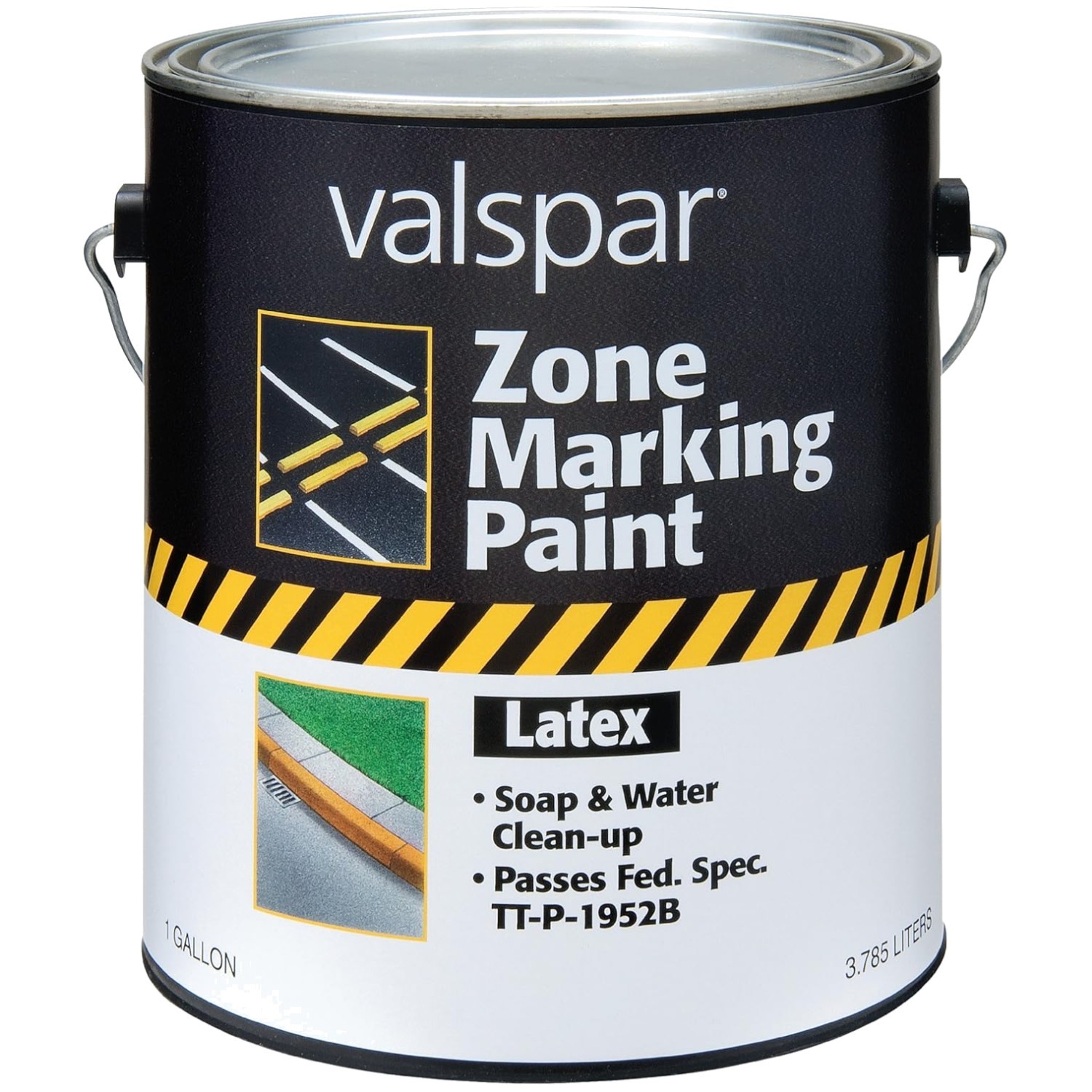 Acrylic Traffic Paint – 128oz – Yellow