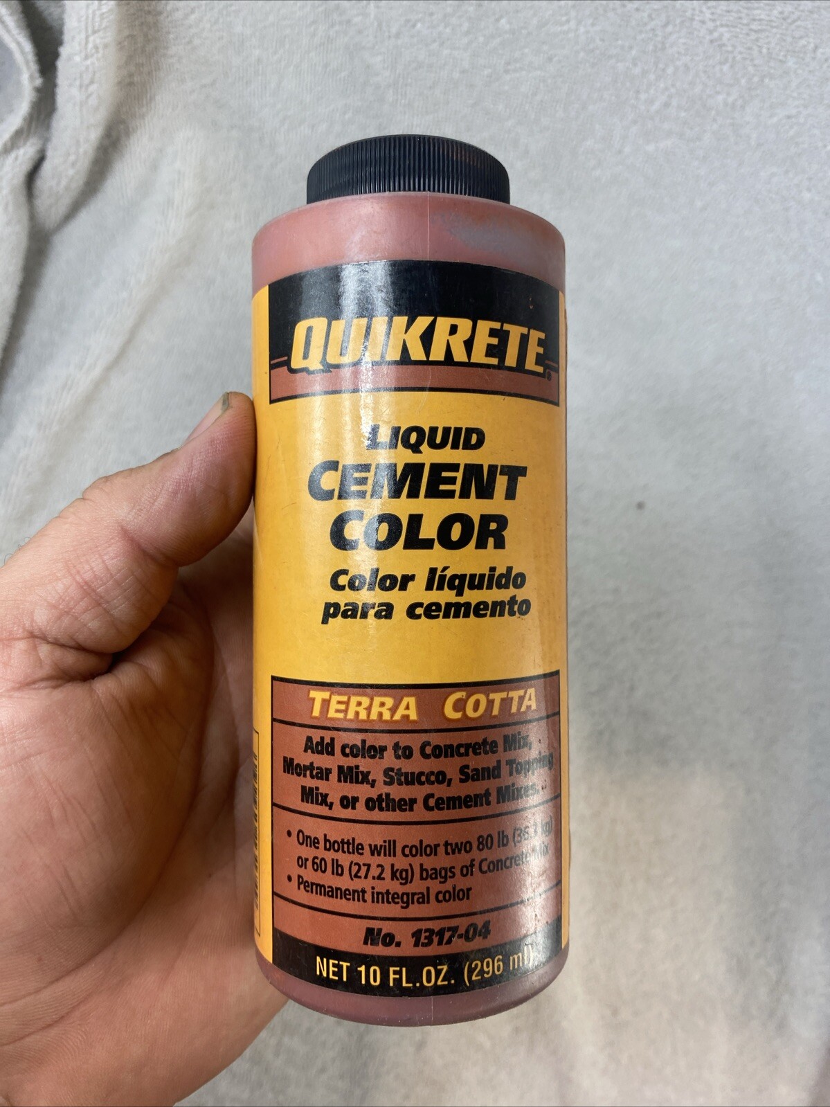 Quikrete 10 oz. Liquid Cement Terra Cotta Concrete Color