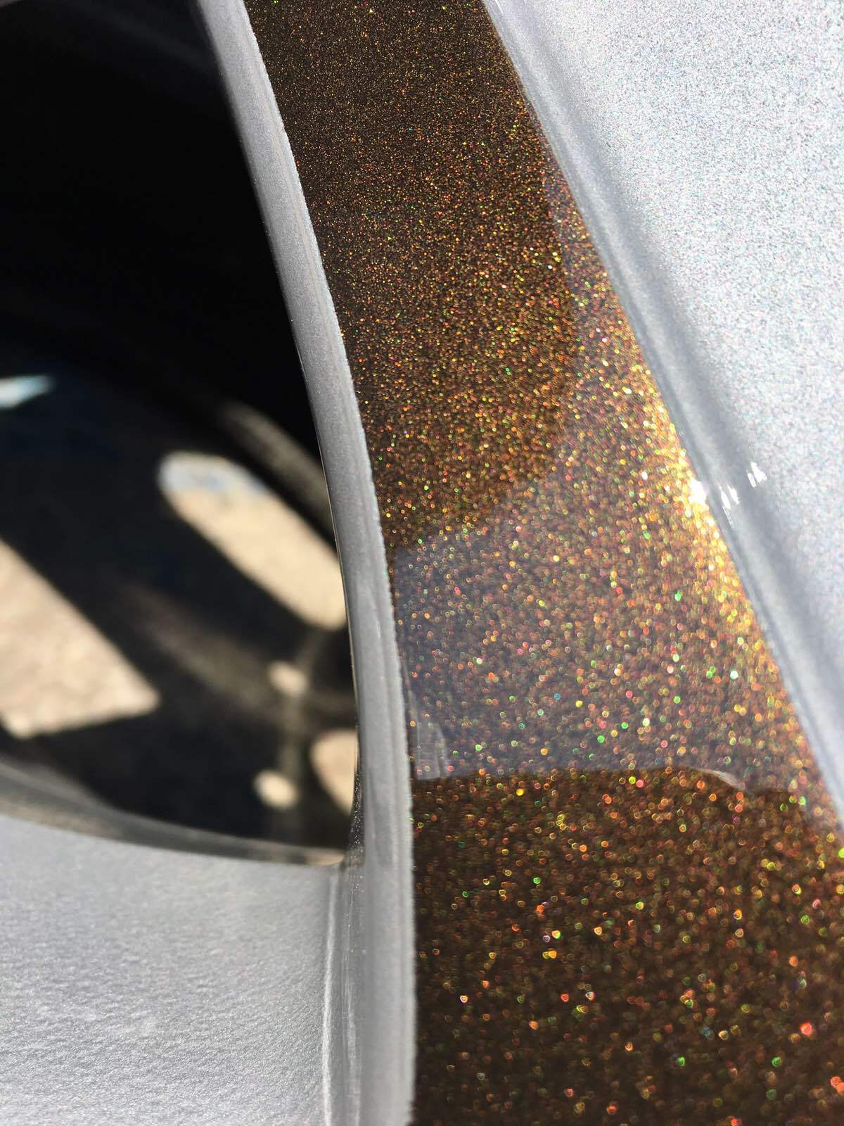 High Gloss BURST METALLIC BRONZE powder coating, 4lbs/1.8kg – FREE SHIPPING!