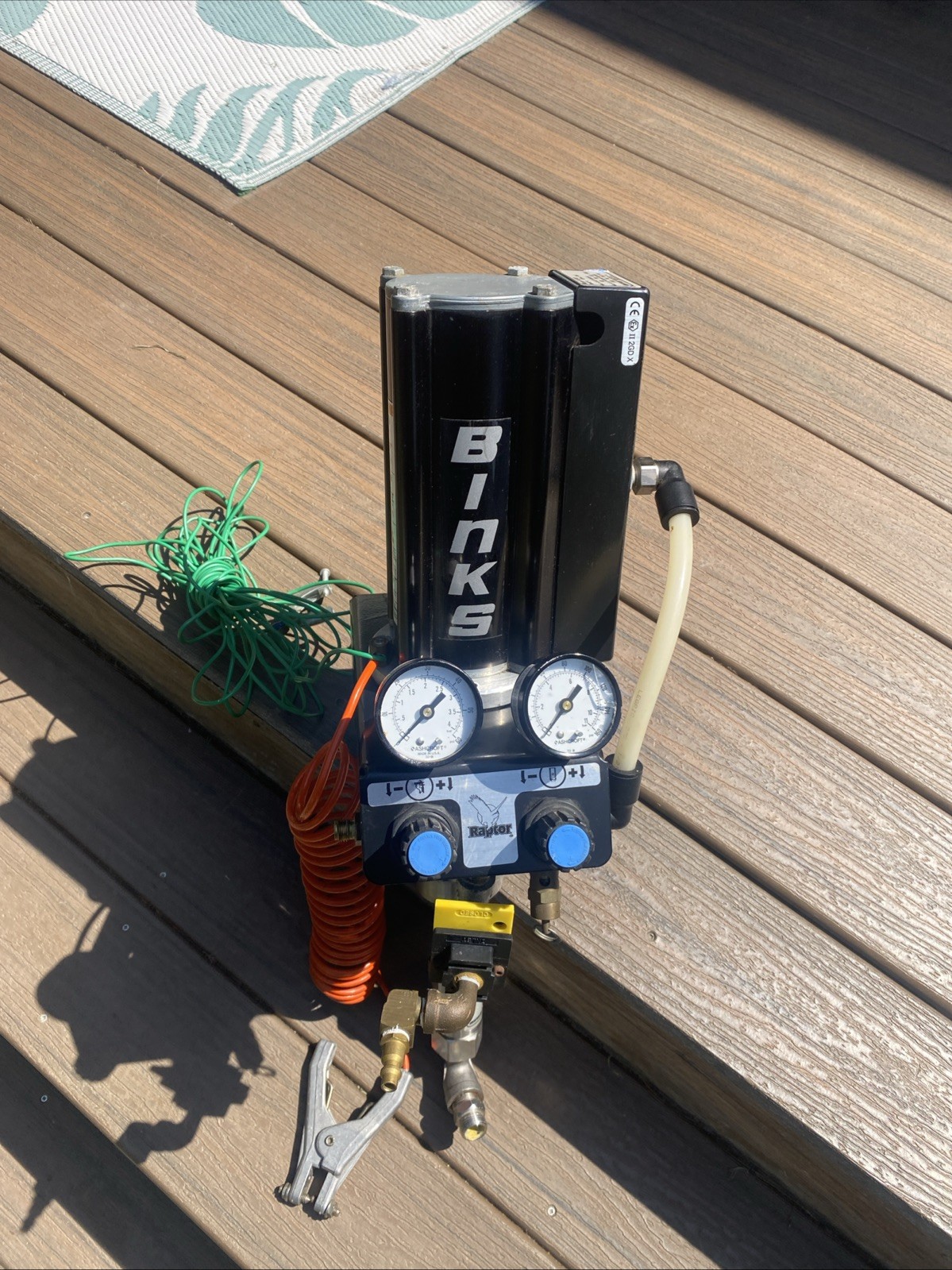 Binks Raptor Pump. 812451 Very Clean Shows Signs Of Little Use
