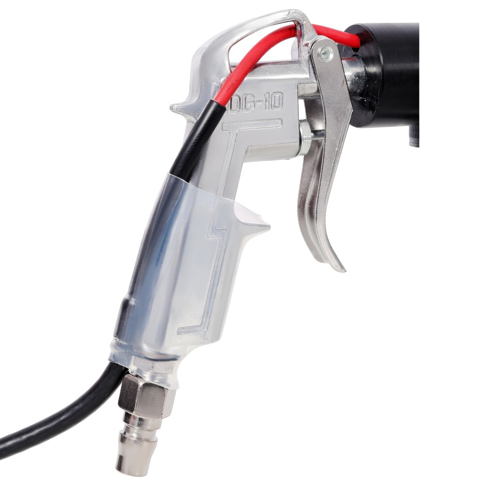 15KV 25KV Dual Voltage Powder Coating Gun, 120V, Clear Bottle