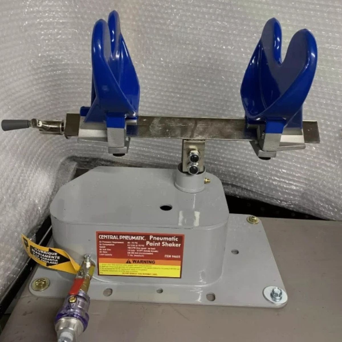 Pneumatic Paint Shaker Machine Air Pint Quart Gallon Mixer Nonsparking 1/4″ NPT