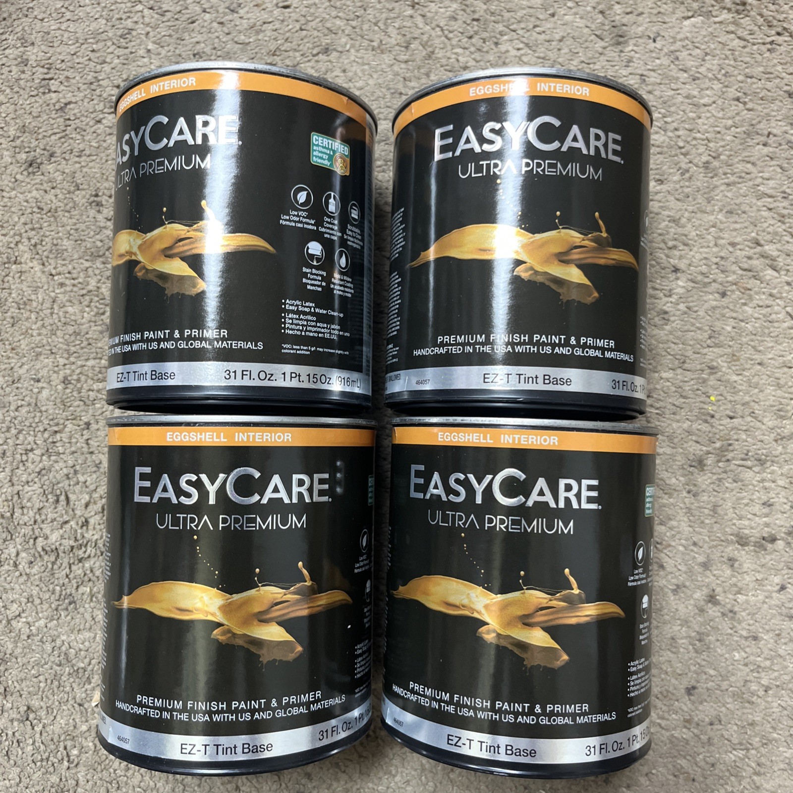 EasyCare EZ-T TINUltra Premium Interior, Tint Base Eggshell (4 CAN 31 FL.OZ.